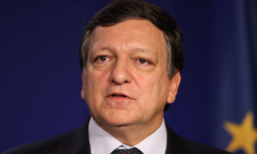 Durao Barroso, current President of the European Commission, who will be replaced after the European elections on May 25
