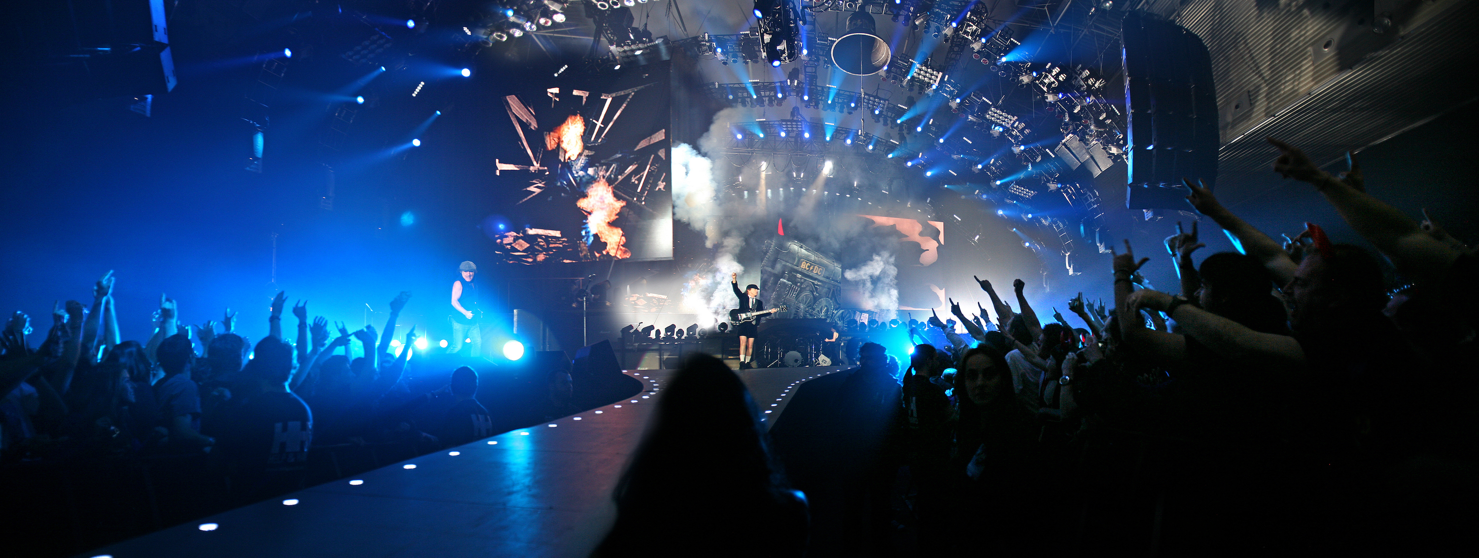 An AC/DC concert, one of many that are held in the facility. Photo: BEC