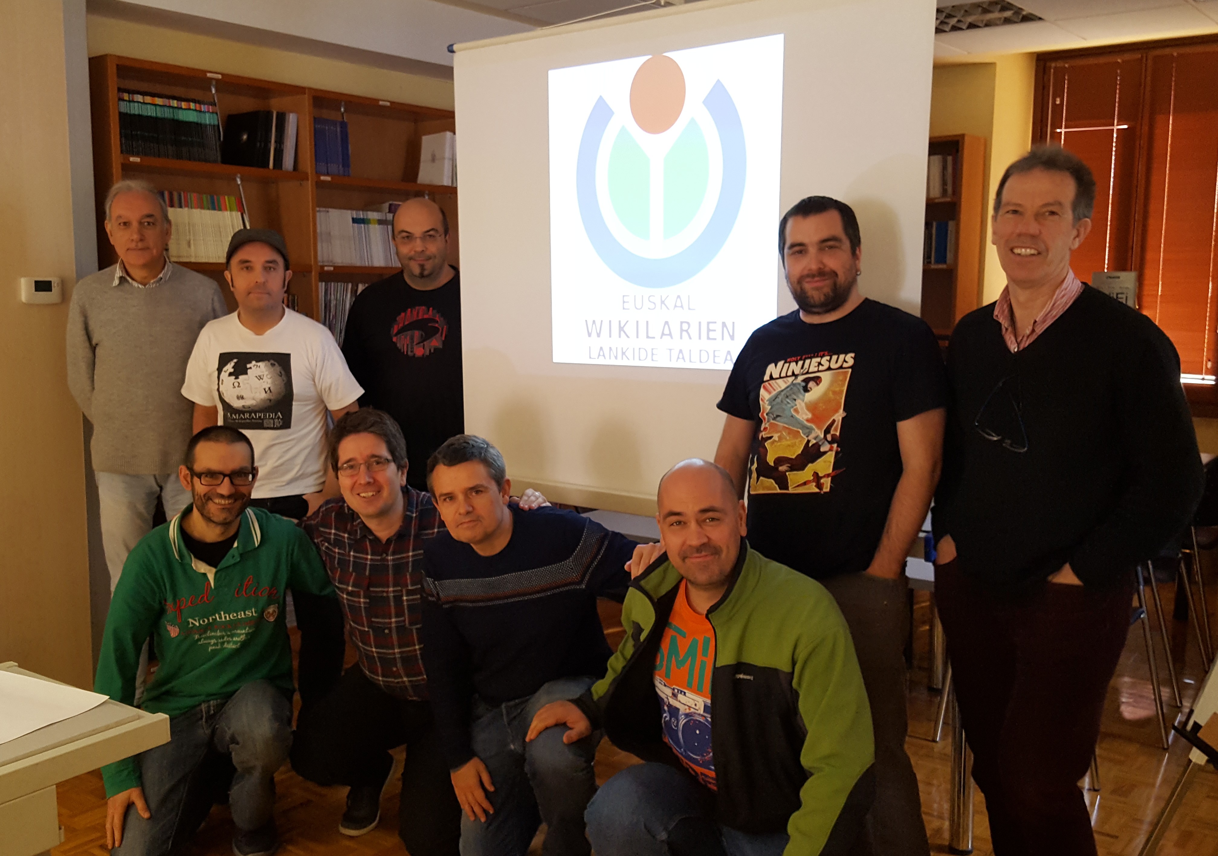 Reunión en Eibar de la Basque Wikimedians User Group